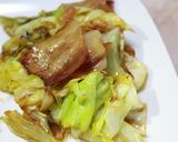 春キャベツとベーコンのにんにく醤油炒め作り方4写真