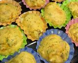 三色野菜とチーズのバナナパン作り方5写真