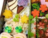 卒業 桜 デコ弁当 簡単 大人可愛い 春作り方4写真