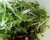 水菜のベーコンにんにくサラダ作り方8写真