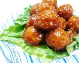 揚げずにプリプリ♪ 照り焼きミートボール作り方13写真