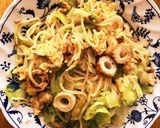 エビ塩焼きそば作り方2写真