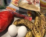 HM＋油　バナナケーキ　簡単アイシング作り方1写真