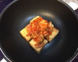 厚揚げのキムチとチーズ焼き作り方2写真