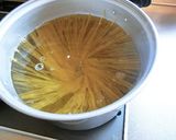 なばなと明太子のスパゲッティ作り方3写真