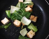 厚揚げと青梗菜の塩炒め作り方2写真