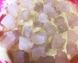 和風パンケーキ♡わらび餅入り作り方1写真