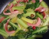 ソーセージと小松菜のペペロンチーノ作り方8写真