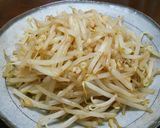 もやしオンリーにんにく炒め。作り方4写真