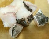 真鱈とアスパラのさっと煮【ワンパン料理】作り方1写真