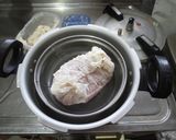 鶏むねにくの粕漬け蒸し作り方4写真