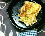 簡単ジューシー鶏ももスキレットステーキ作り方9写真