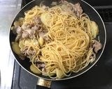 豚肉とじゃがいもパスタ作り方4写真