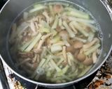 大根としめじのわかめ味噌汁作り方5写真
