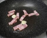 菜の花とベーコンの炒め物作り方3写真