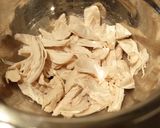 エジプト塩♡ブロッコリーと鶏胸肉の和え物作り方3写真