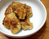 低糖質☆大豆粉で豚こま肉の青じそピカタ作り方8写真