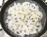 デリ風☆れんこんと水菜の胡麻マヨサラダ作り方2写真