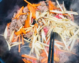 牛肉とごぼうのゴマ煮作り方6写真
