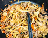 牛肉とごぼうのゴマ煮作り方9写真