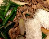 葉玉ねぎと牛肉の甘辛煮作り方6写真