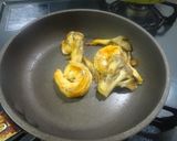 エビと舞茸のブルスケッタ作り方3写真
