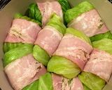 レンコンしゃきしゃき、ロールキャベツ作り方10写真