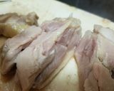 電子レンジでつくる海南鳥飯作り方3写真