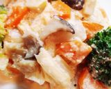 簡単♡野菜とたらこのクリーム煮♡作り方5写真