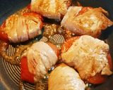 肉巻きトマトの照り焼き作り方4写真