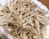 納豆のタレ活用☆簡単もやしナムル作り方3写真