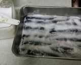 イワシの黒ゴマ酢漬け作り方4写真