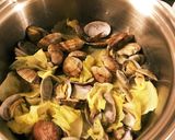 QC・アサリと春キャベツの酒蒸し作り方6写真