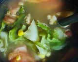 簡単♪余り野菜でミネストローネ作り方1写真