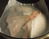 カレイ×人参×スナップエンドウのさっと煮作り方4写真