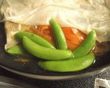 カレイ×人参×スナップエンドウのさっと煮作り方6写真