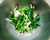 ほうれん草としめじのポン酢和え作り方3写真