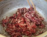 牛肉の旨煮(松阪地方の郷土料理)作り方1写真