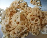 シャキシャキ蓮根とパセリの和風サラダ作り方1写真