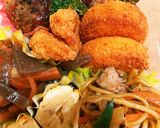 今日キャラ弁3/19ｼﾅﾓﾛｰﾙﾐﾆｵﾝ作り方3写真