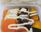 ローソンのサラダチキン（ハーブ）でお弁当作り方6写真