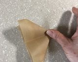 クッキングシートdeお弁当カップ作り方6写真
