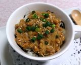 マグ丼(マグカップ丼ぶり)～かつ丼～作り方7写真