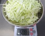 ダイエットにもザワークラウト（キャベツ）作り方2写真