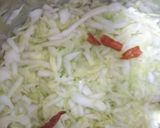 ダイエットにもザワークラウト（キャベツ）作り方3写真