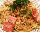 ブロックベーコンの和風おつまみパスタ☆作り方9写真