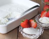 簡単♪ふわふわレアチーズケーキ風作り方7写真