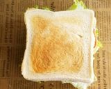 コボウサラダのホットサンド作り方4写真