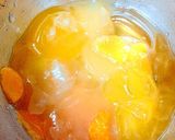 頂き物のゼリーリメイクみかん缶寒天ゼリー作り方1写真