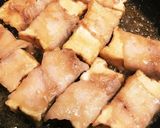簡単!節約!お弁当に◎厚揚げの豚バラ巻き作り方5写真